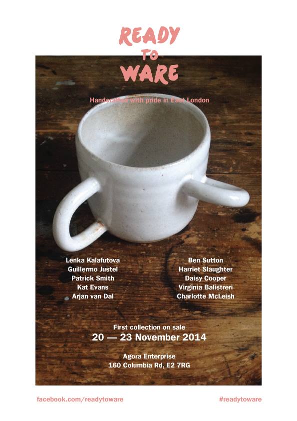 Ready to Ware ceramicists • CERAMICS STUDIO COOP, London
