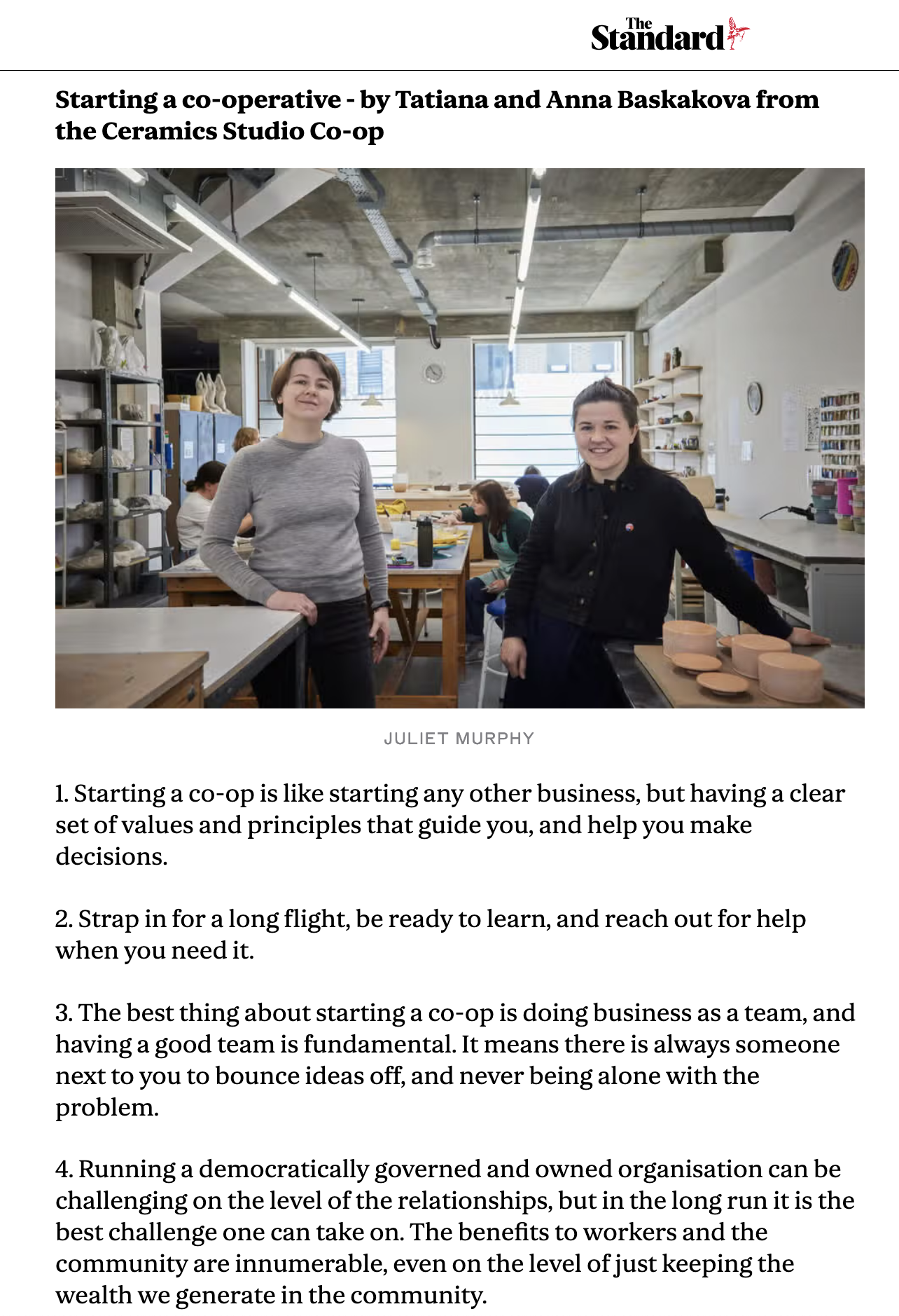 We Are Featured In The Evening Standard!